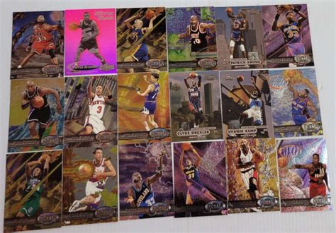 skybox metal universe basketball cards